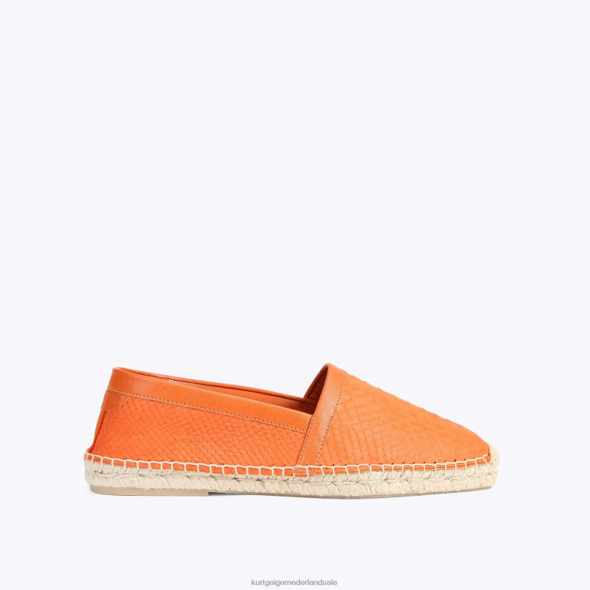 Heren Kurt Geiger N206R494 Londen Isaac oranje | schoenen
