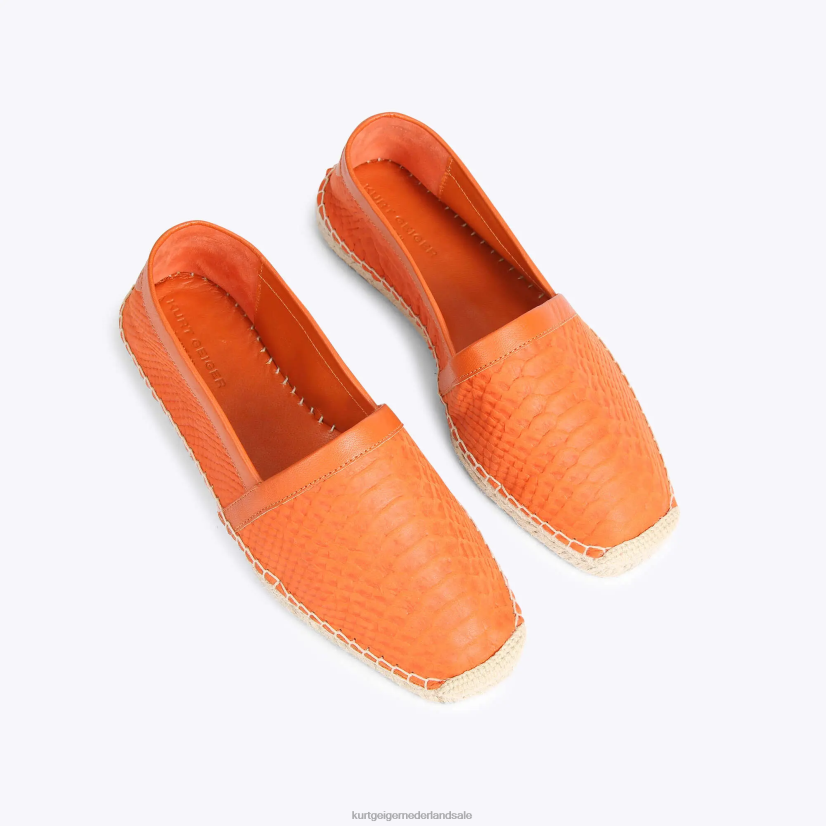 Heren Kurt Geiger N206R494 Londen Isaac oranje | schoenen