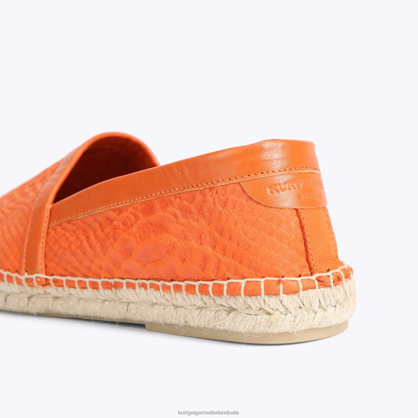 Heren Kurt Geiger N206R494 Londen Isaac oranje | schoenen