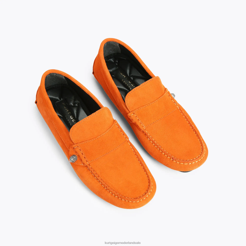Heren Kurt Geiger N206R614 Londen Stirling oranje | schoenen