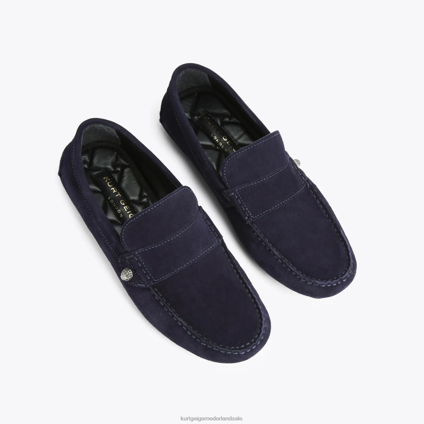 Heren Kurt Geiger N206R617 Londen Stirling marine | schoenen
