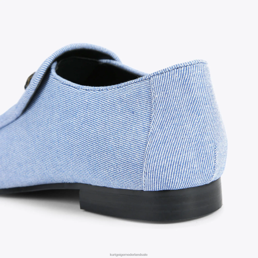 Heren Kurt Geiger N206R626 Londen Hugh Eagle-denim blauw | schoenen