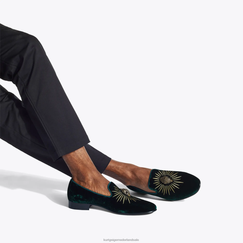 Heren Kurt Geiger N206R636 Londense aasarend groente | schoenen