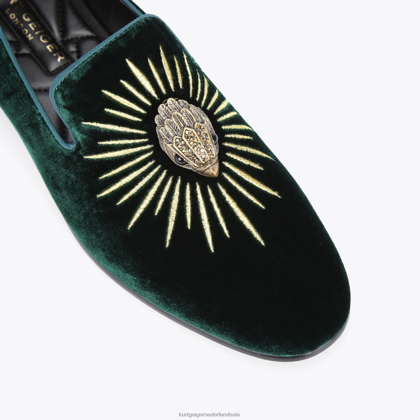 Heren Kurt Geiger N206R636 Londense aasarend groente | schoenen