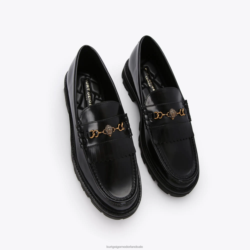 Heren Kurt Geiger N206R638 Londen harley zwart | schoenen
