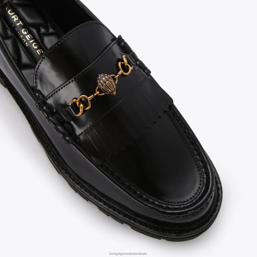 Heren Kurt Geiger N206R638 Londen harley zwart | schoenen
