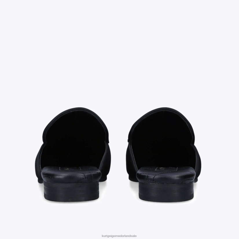 Heren Kurt Geiger N206R658 Londen Holly Eagle-muilezel zwart | schoenen