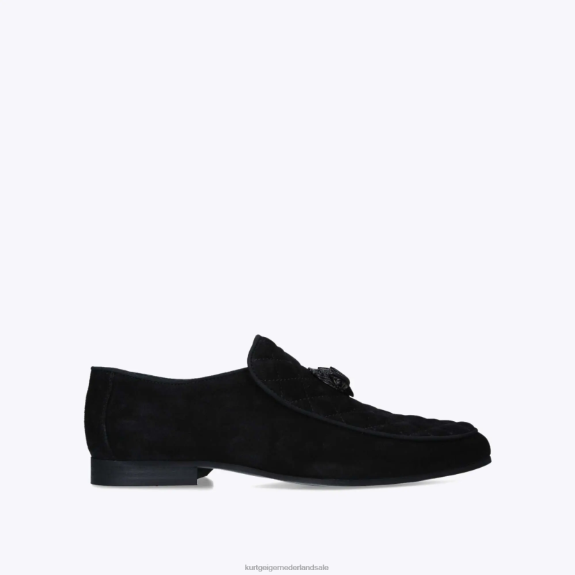 Heren Kurt Geiger N206R269 Londen Hugh Eagle Drench zwart | schoenen