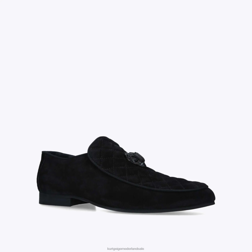 Heren Kurt Geiger N206R269 Londen Hugh Eagle Drench zwart | schoenen