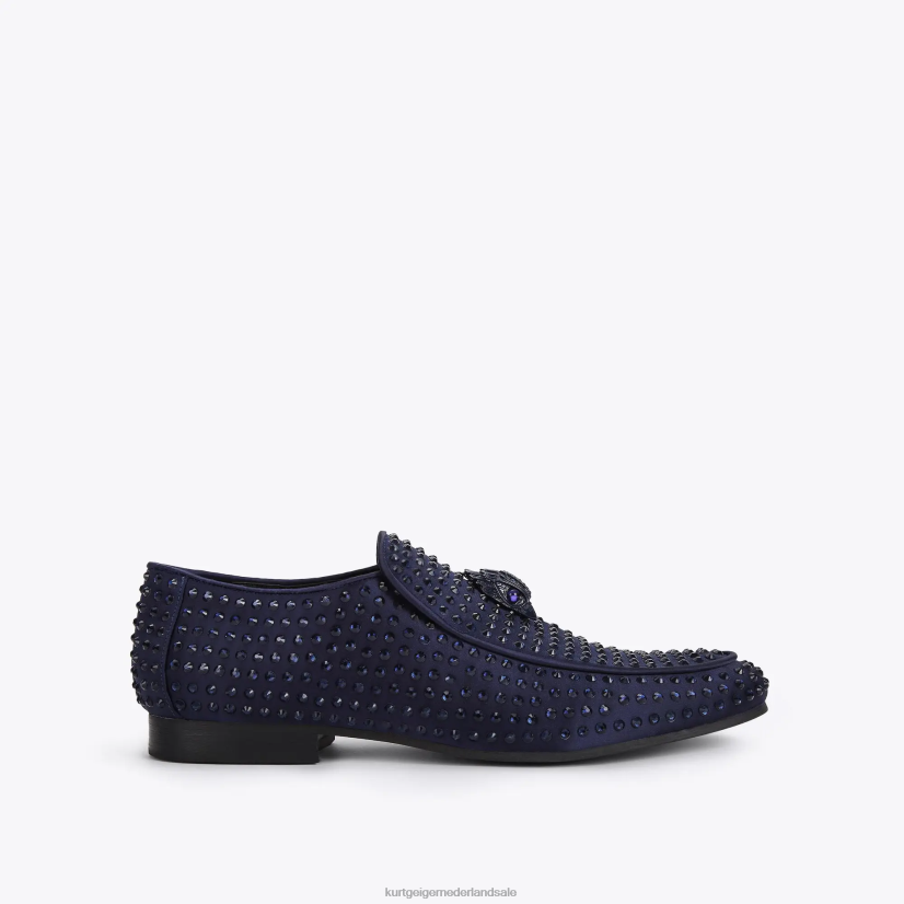 Heren Kurt Geiger N206R270 Londen Hugh Eagle Drench Stud marine | schoenen