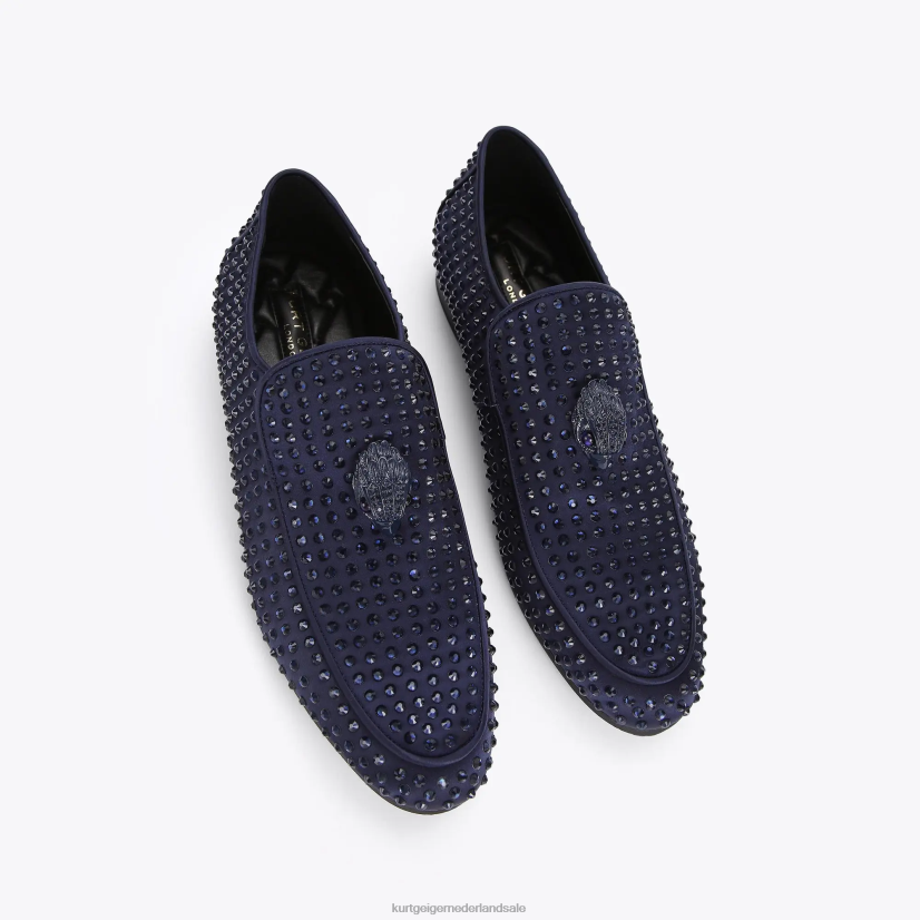 Heren Kurt Geiger N206R270 Londen Hugh Eagle Drench Stud marine | schoenen