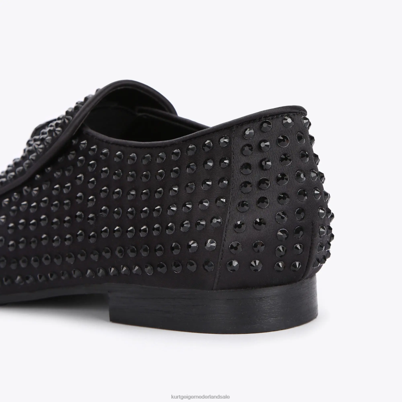 Heren Kurt Geiger N206R273 Londen Hugh Eagle doordrenkt juweeltje zwart | schoenen
