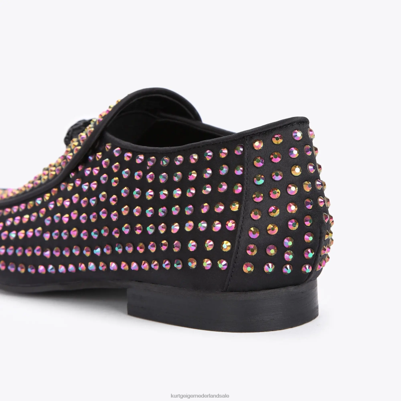 Heren Kurt Geiger N206R631 Londen Hugh Eagle Stud zwarte combinatie | schoenen