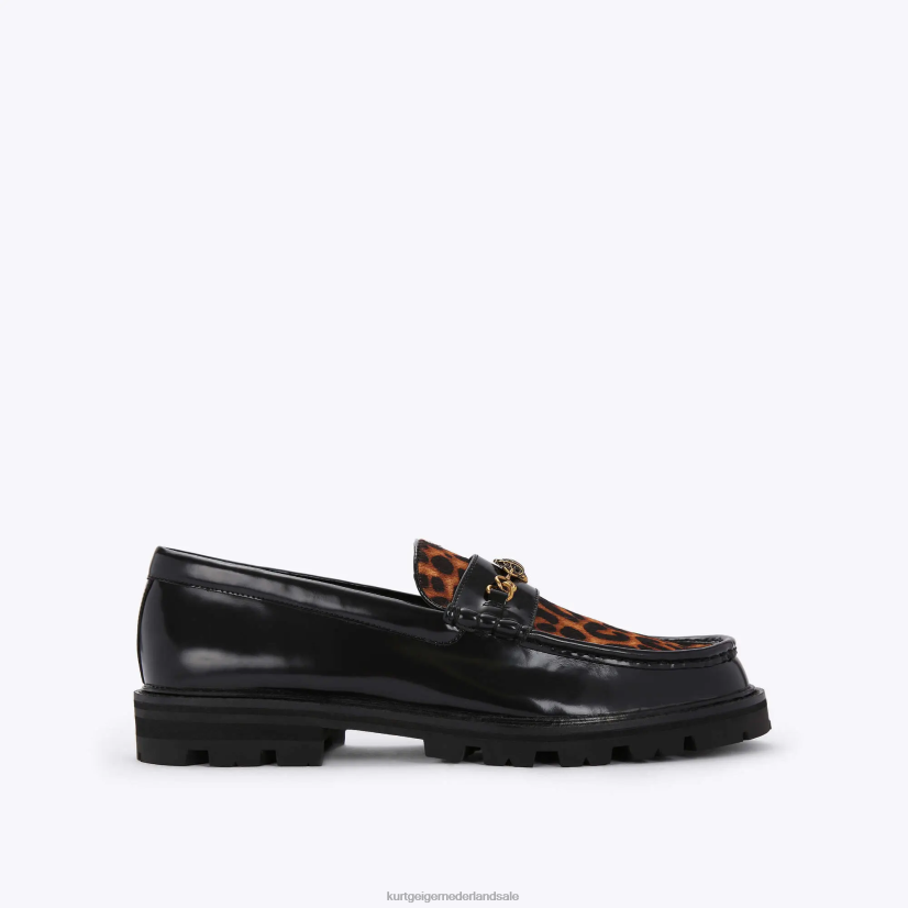 Heren Kurt Geiger N206R639 Londen harley zwarte combinatie | schoenen