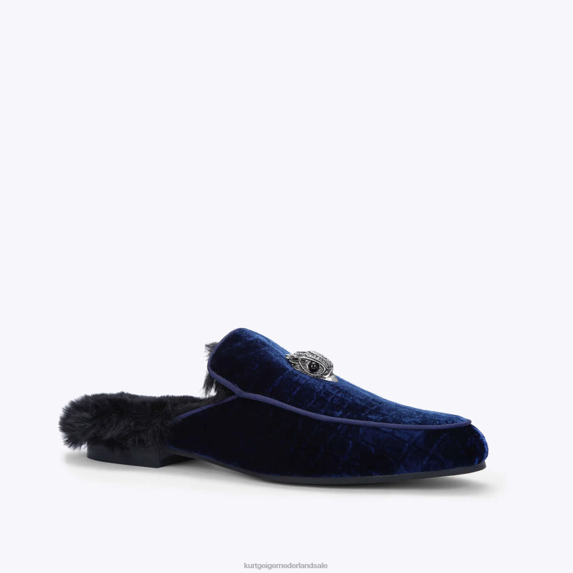 Heren Kurt Geiger N206R642 Londen Hugh Mule 2 marine | schoenen