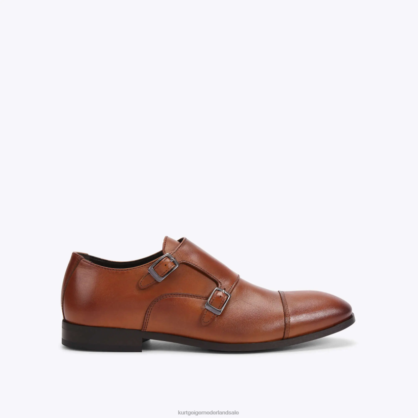 Heren Kurt Geiger N206R645 Londen Harry Monnik bruinen | schoenen