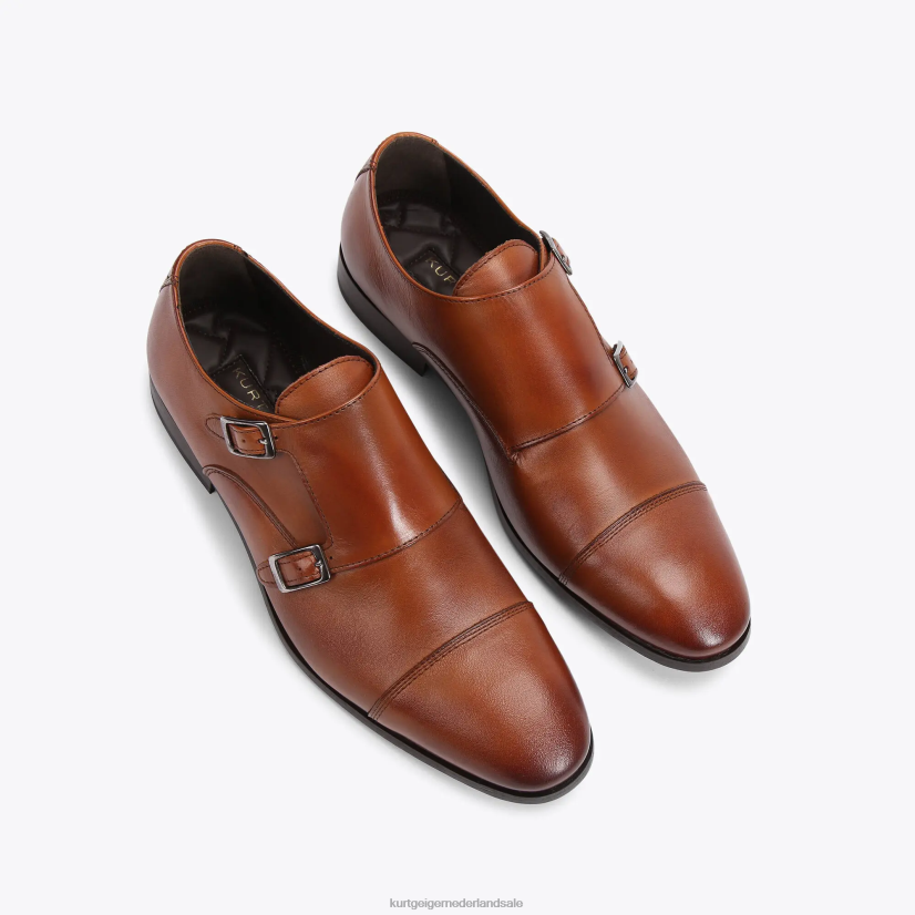 Heren Kurt Geiger N206R645 Londen Harry Monnik bruinen | schoenen