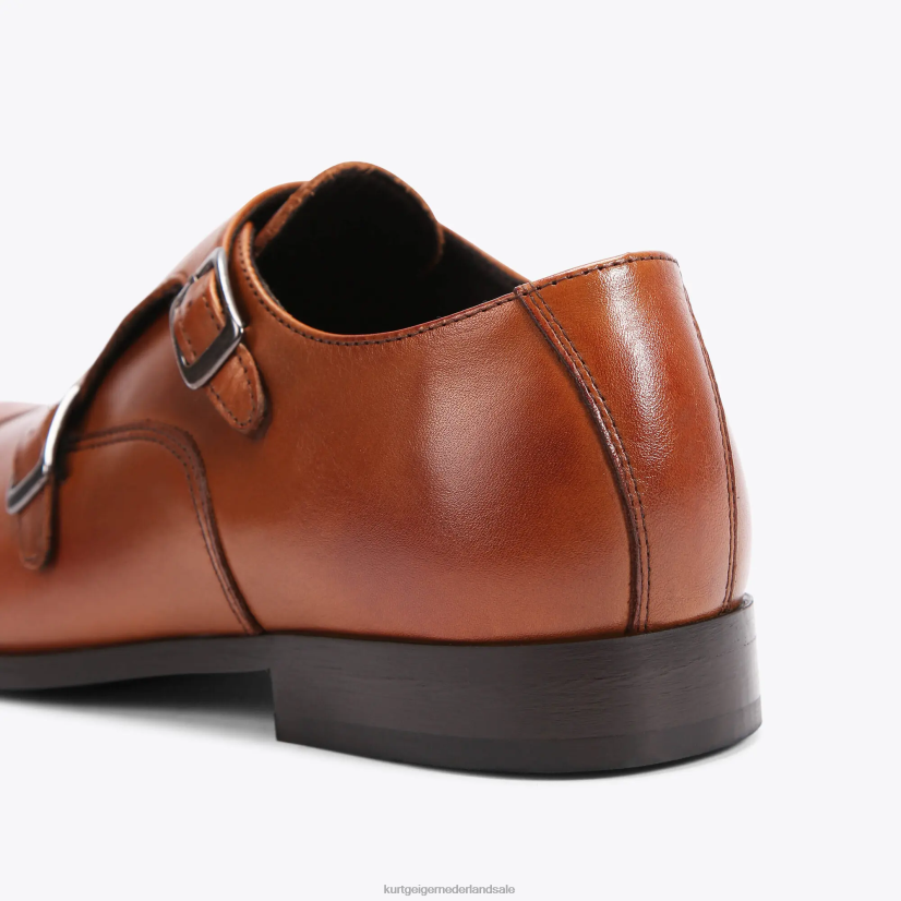 Heren Kurt Geiger N206R645 Londen Harry Monnik bruinen | schoenen