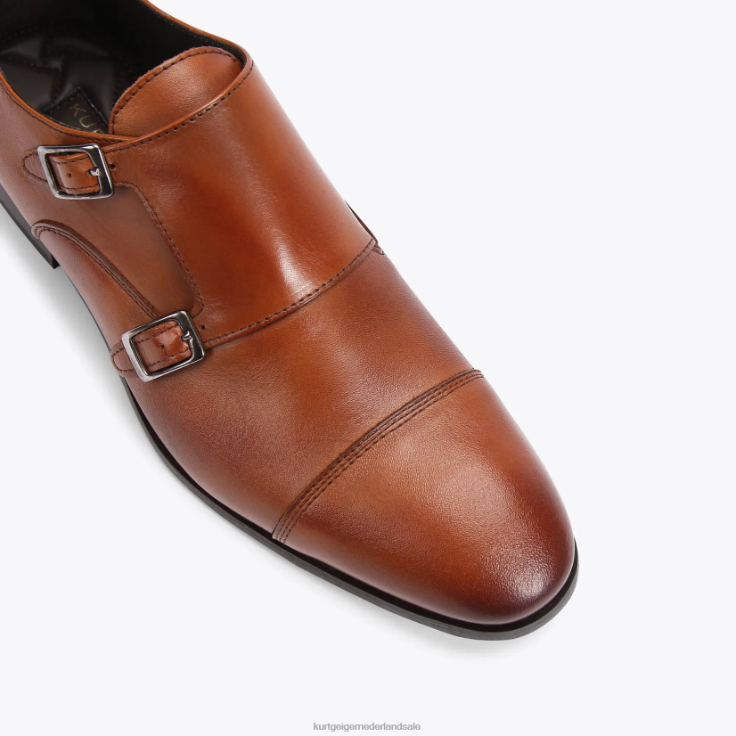 Heren Kurt Geiger N206R645 Londen Harry Monnik bruinen | schoenen