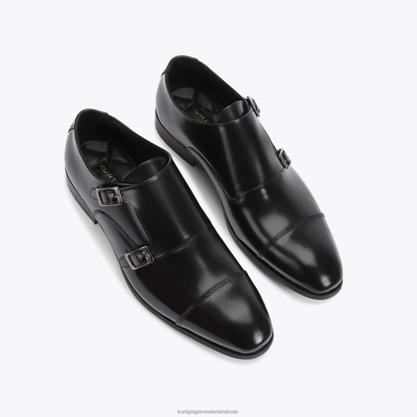 Heren Kurt Geiger N206R646 Londen Harry Monnik zwart | schoenen