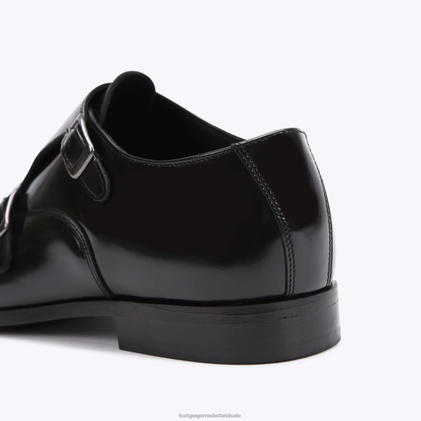 Heren Kurt Geiger N206R646 Londen Harry Monnik zwart | schoenen