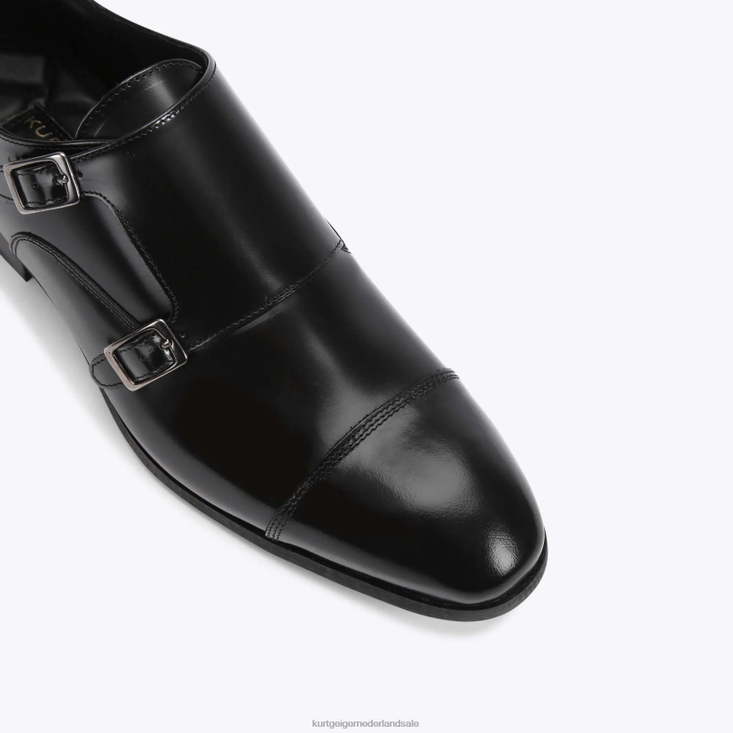Heren Kurt Geiger N206R646 Londen Harry Monnik zwart | schoenen