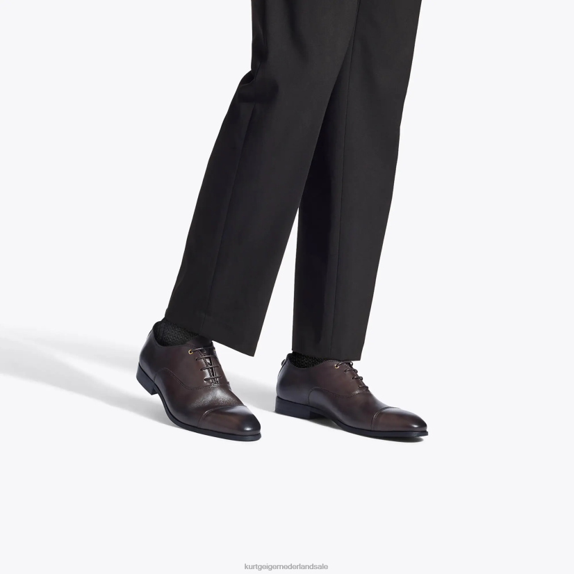 Heren Kurt Geiger N206R647 Londen Harris Oxford bruin | schoenen