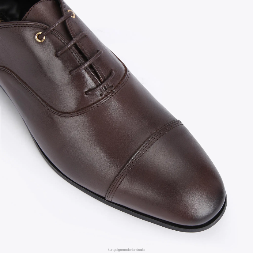 Heren Kurt Geiger N206R647 Londen Harris Oxford bruin | schoenen