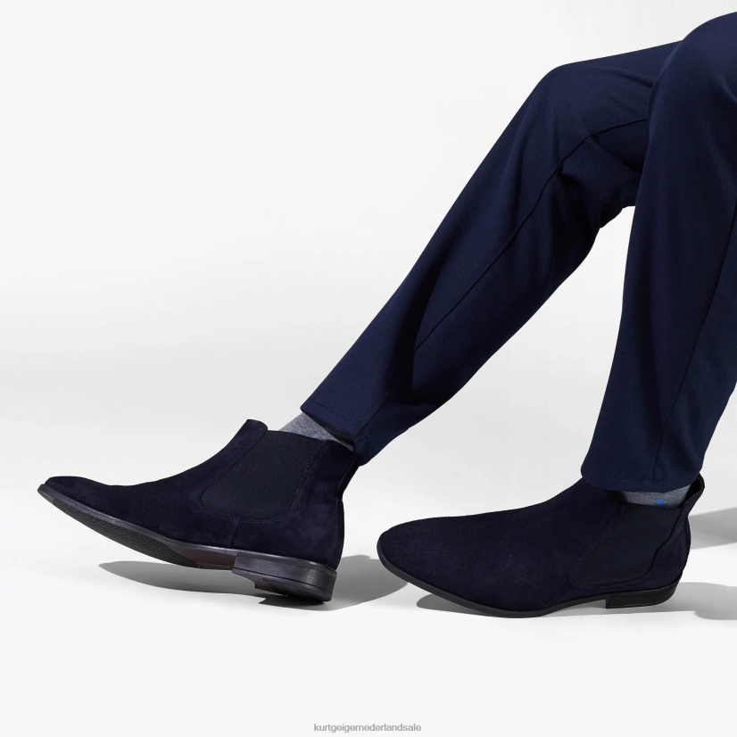 Heren Kurt Geiger N206R649 Londen Frederik marine | schoenen