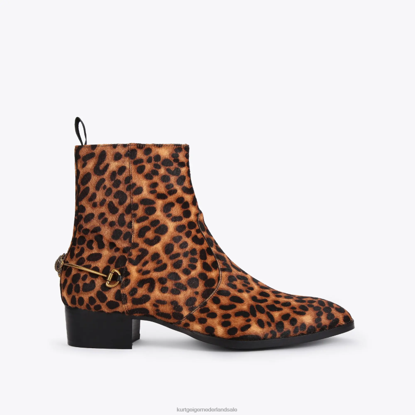 Heren Kurt Geiger N206R653 Londen gin luipaard bruin anders | schoenen
