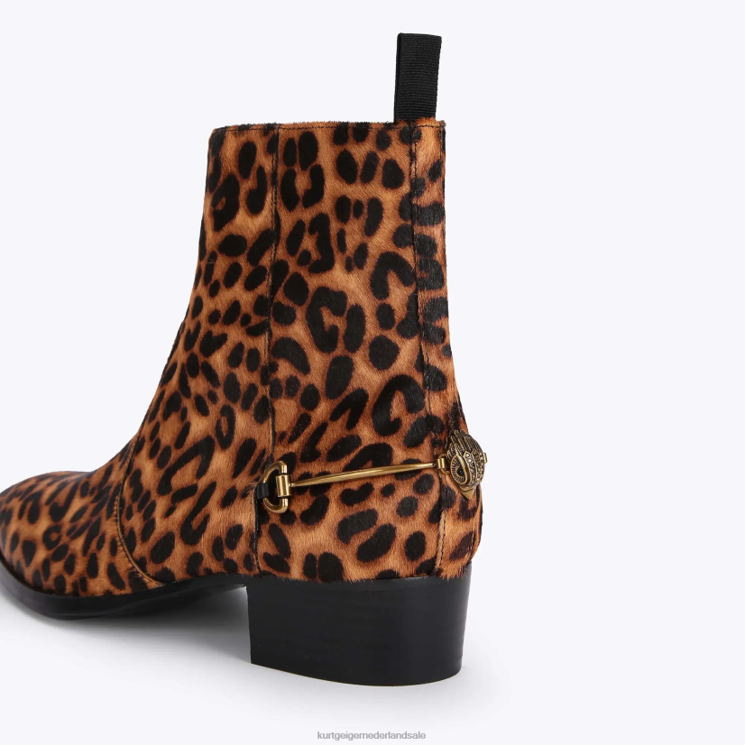 Heren Kurt Geiger N206R653 Londen gin luipaard bruin anders | schoenen
