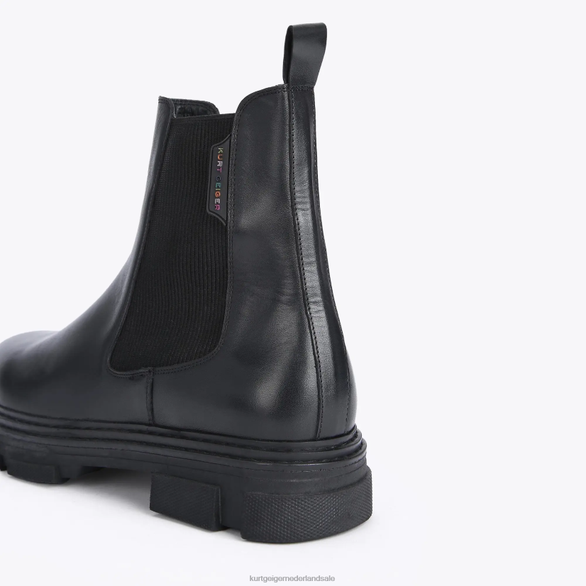 Heren Kurt Geiger N206R656 Londen vogel Chelsea zwart | schoenen