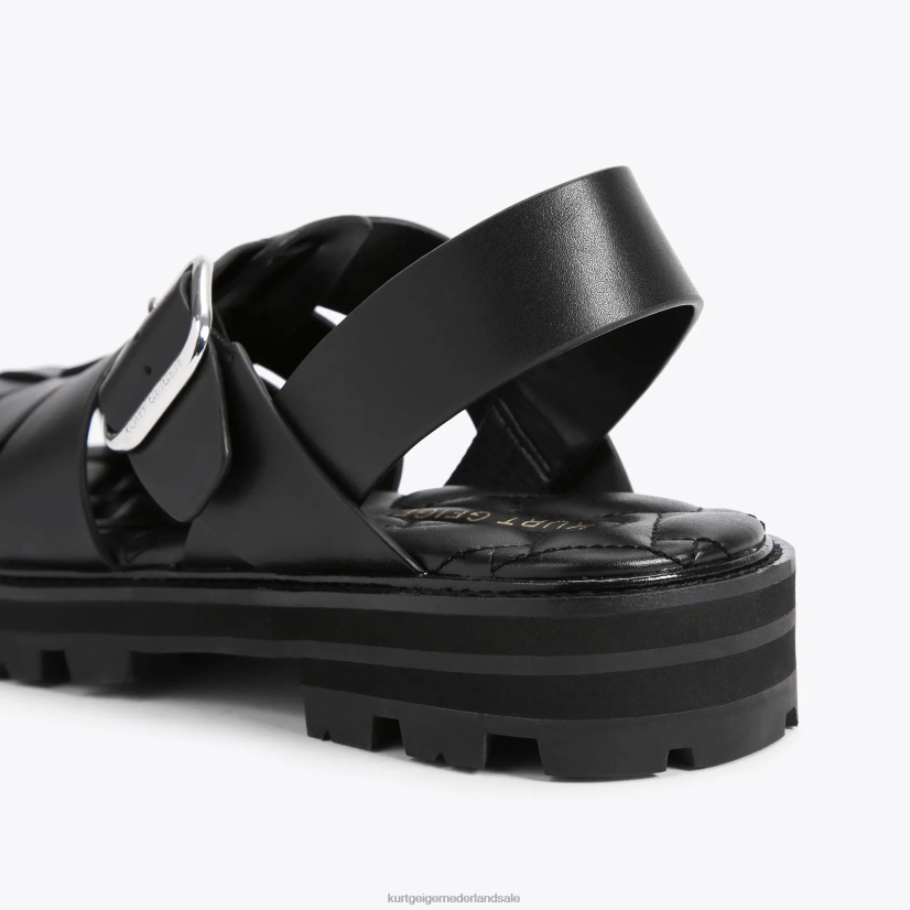 Heren Kurt Geiger N206R489 Londen Ollie zwart | schoenen