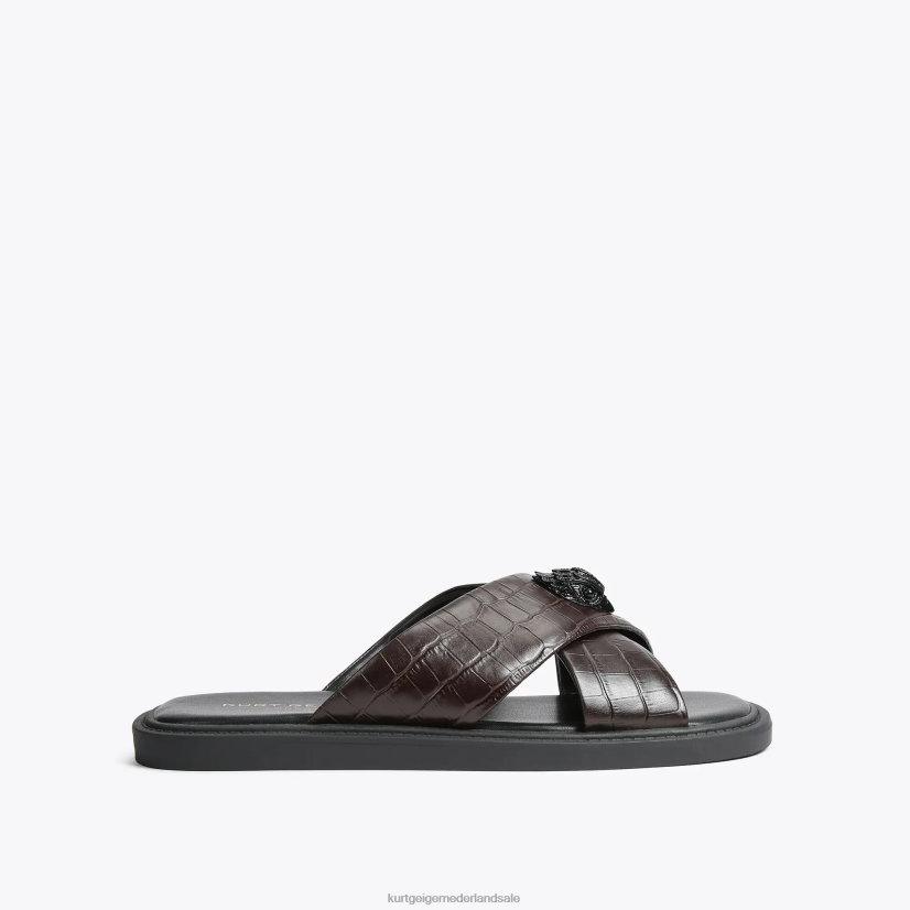 Heren Kurt Geiger N206R612 Londen Owen bruin | schoenen