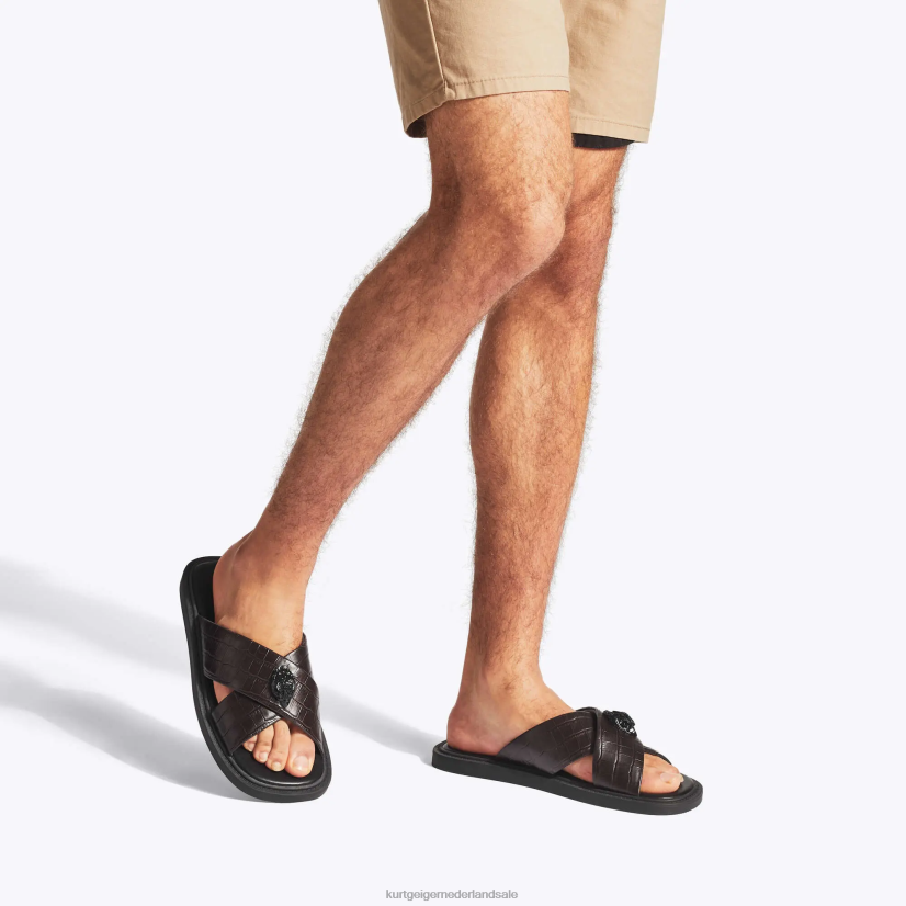Heren Kurt Geiger N206R612 Londen Owen bruin | schoenen
