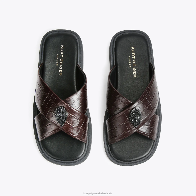 Heren Kurt Geiger N206R612 Londen Owen bruin | schoenen