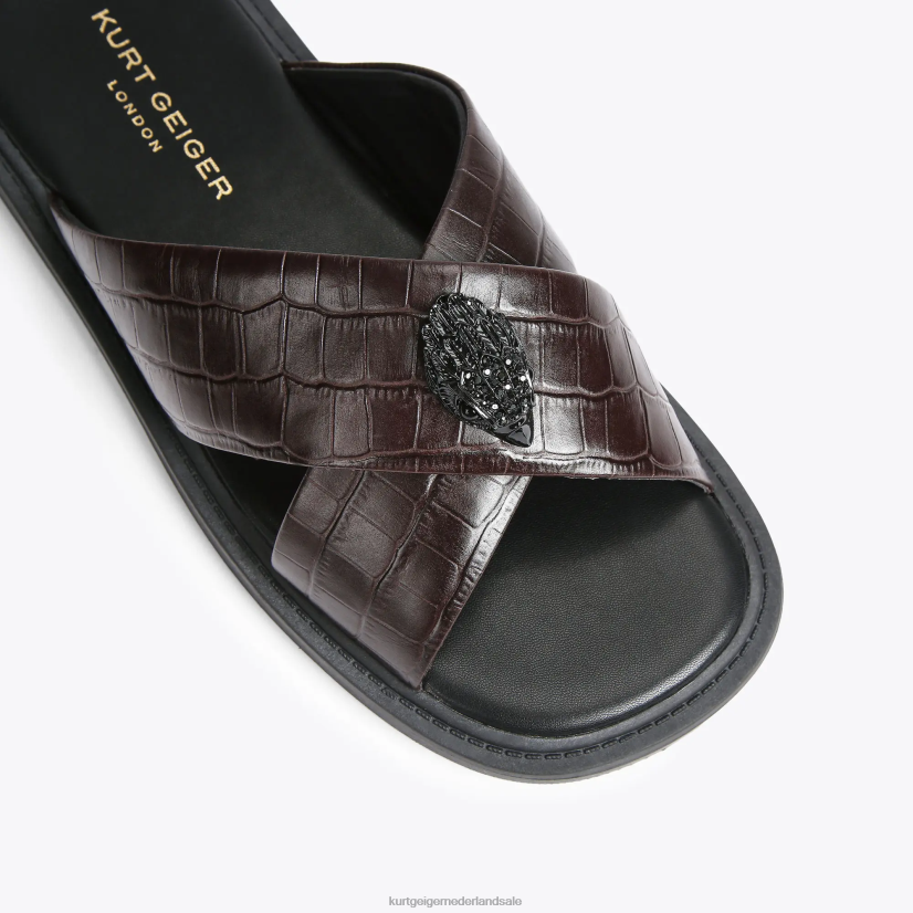 Heren Kurt Geiger N206R612 Londen Owen bruin | schoenen