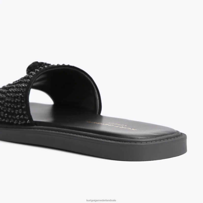 Heren Kurt Geiger N206R613 Londen Oscar juweeltje zwart | schoenen