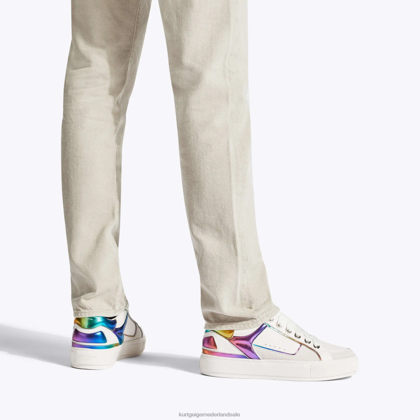 Heren Kurt Geiger N206R592 Londense zuidoever witte kam | schoenen