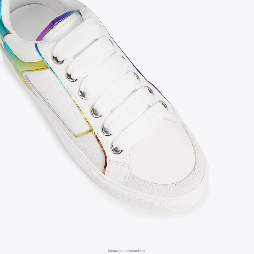 Heren Kurt Geiger N206R592 Londense zuidoever witte kam | schoenen