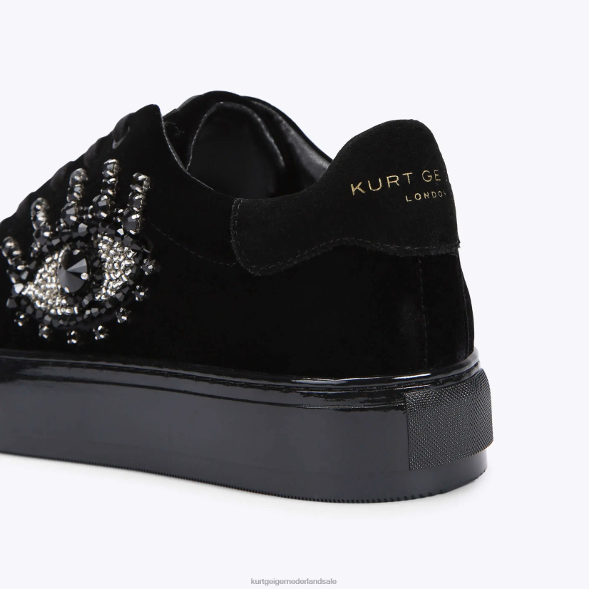 Heren Kurt Geiger N206R606 Londen Laney Eye zwart | schoenen