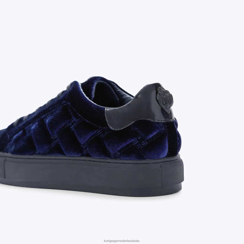 Heren Kurt Geiger N206R607 Londen Laney fluwelen dekbed marine | schoenen