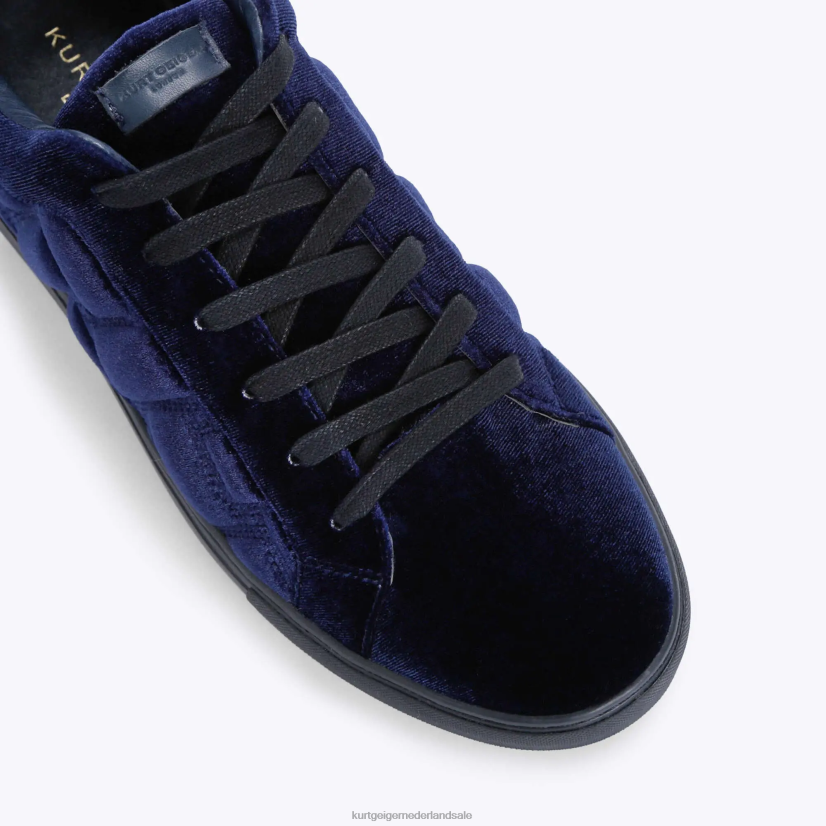 Heren Kurt Geiger N206R607 Londen Laney fluwelen dekbed marine | schoenen