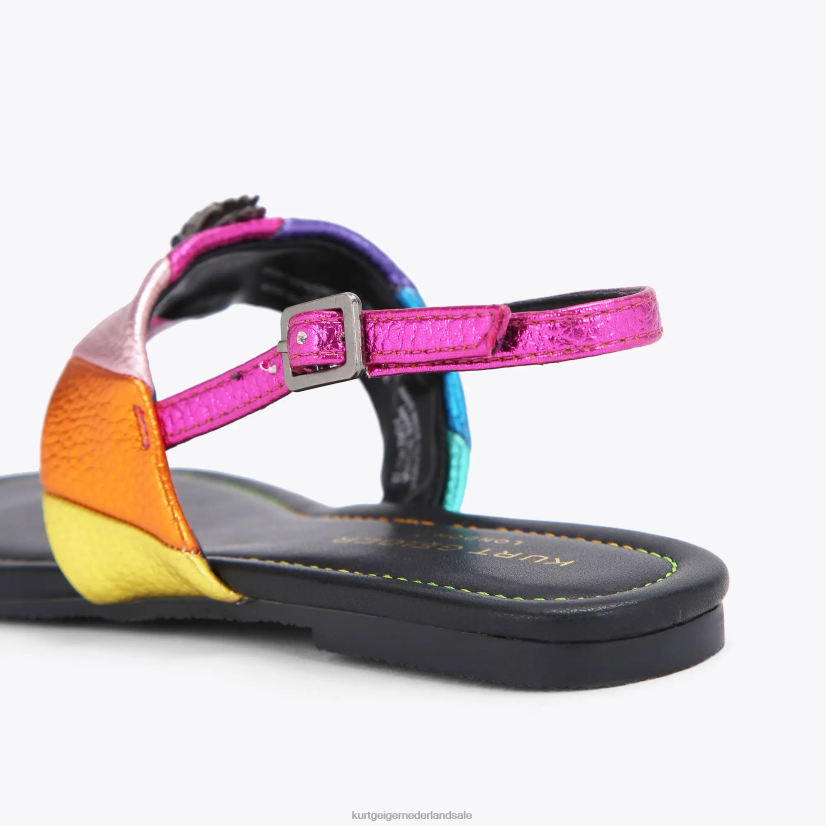 kinderen Kurt Geiger N206R226 Londen mini kensington t sandaal meerdere/andere | schoenen
