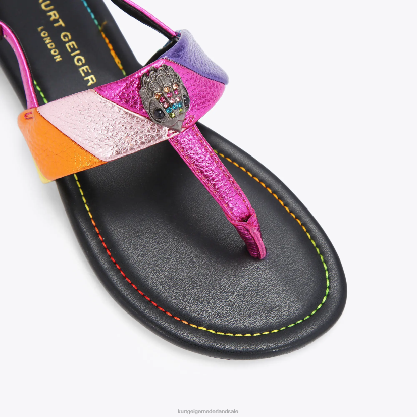 kinderen Kurt Geiger N206R226 Londen mini kensington t sandaal meerdere/andere | schoenen