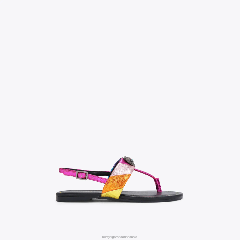 kinderen Kurt Geiger N206R246 Londen mini kensington t sandaal meerdere/andere | schoenen