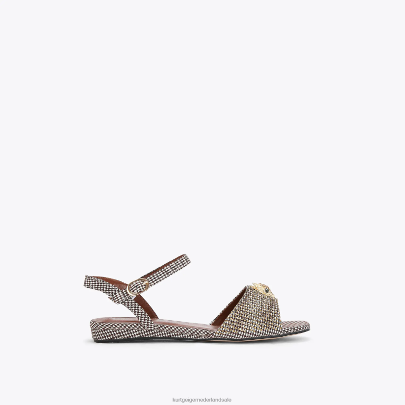 kinderen Kurt Geiger N206R480 Londen mini kensington sandaal goud | schoenen