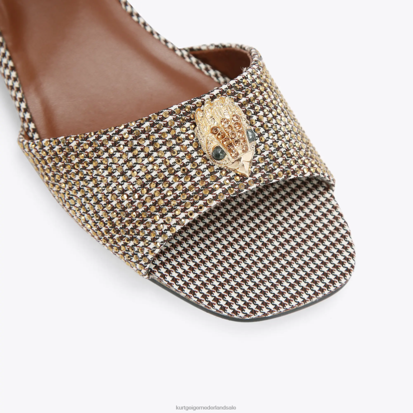 kinderen Kurt Geiger N206R480 Londen mini kensington sandaal goud | schoenen