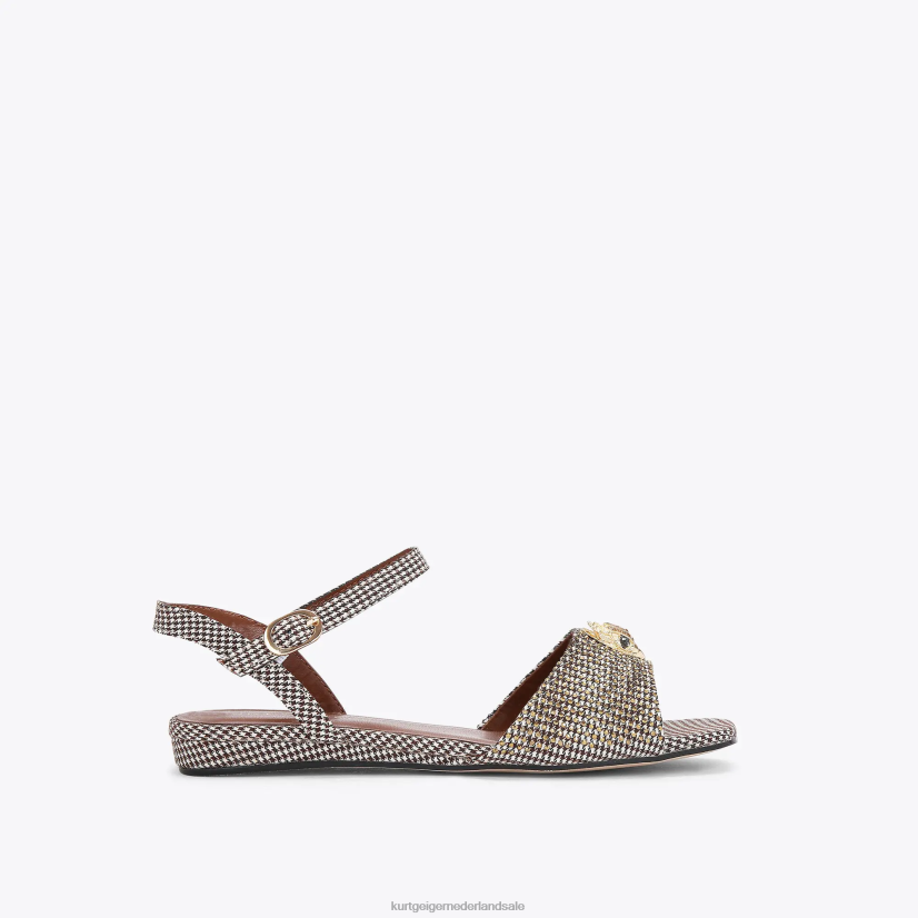 kinderen Kurt Geiger N206R481 Londen mini kensington sandaal goud | schoenen
