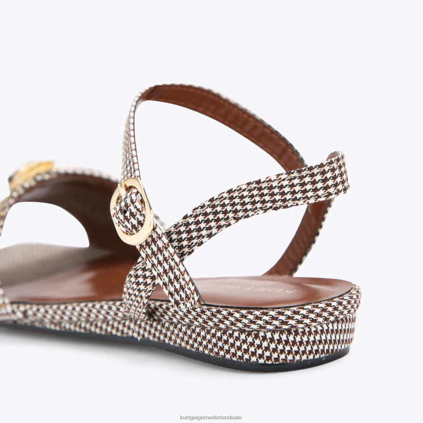 kinderen Kurt Geiger N206R481 Londen mini kensington sandaal goud | schoenen
